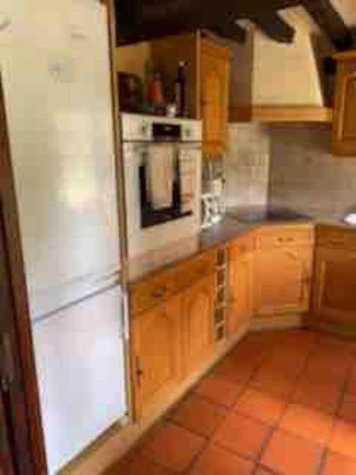 Chaumiere Familiale Weekend & Vacances Paisible Saint-Philbert-sur-Risle Esterno foto