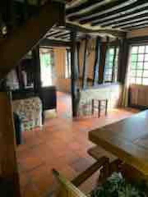 Chaumiere Familiale Weekend & Vacances Paisible Saint-Philbert-sur-Risle Esterno foto