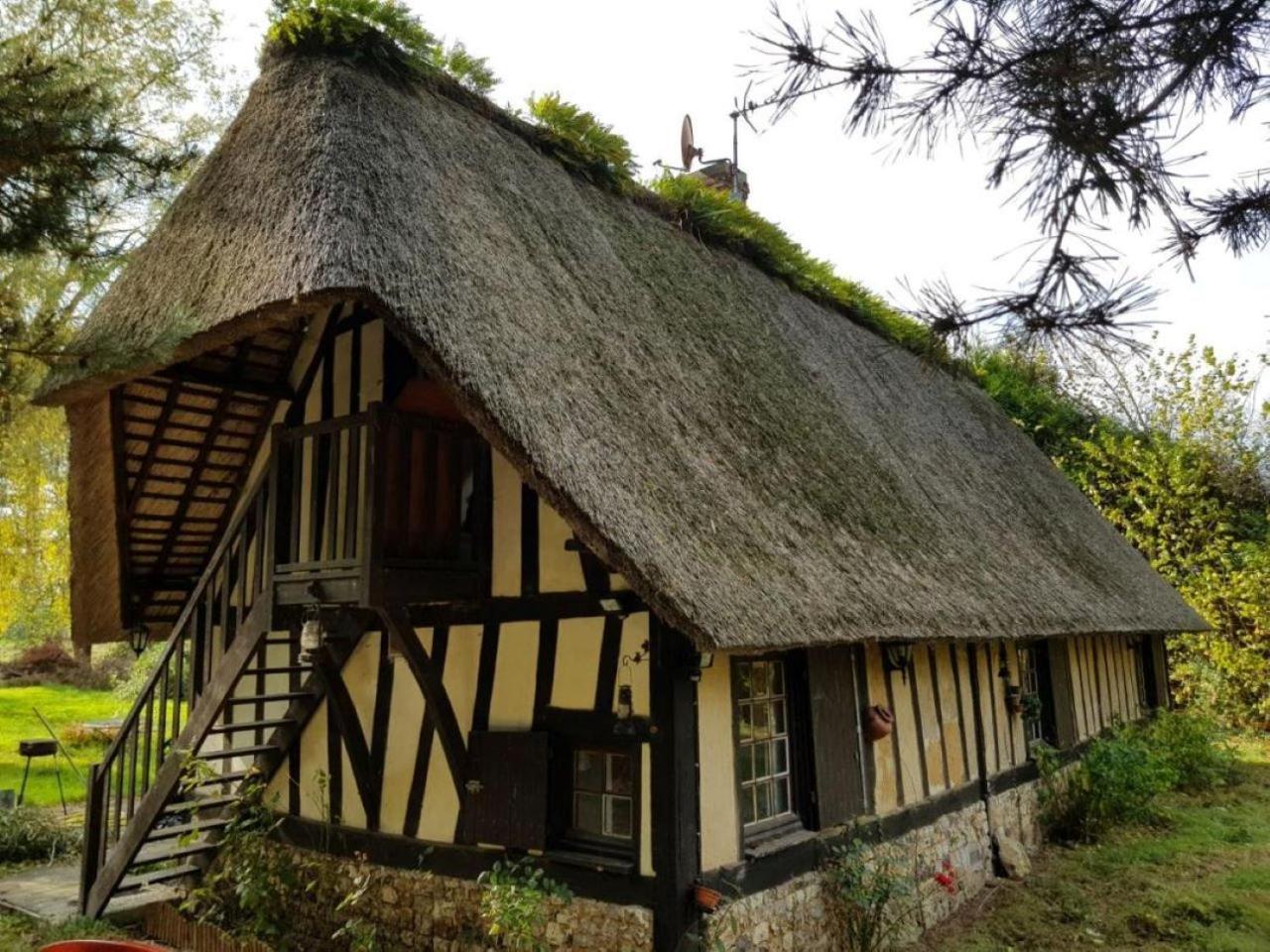 Chaumiere Familiale Weekend & Vacances Paisible Saint-Philbert-sur-Risle Esterno foto