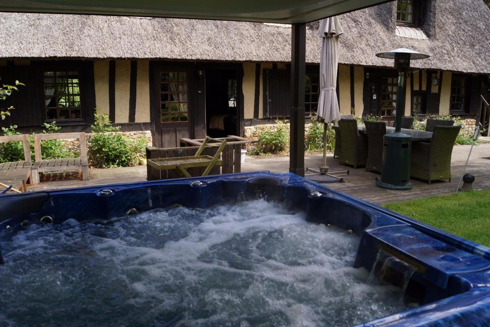 Chaumiere Familiale Weekend & Vacances Paisible Saint-Philbert-sur-Risle Esterno foto